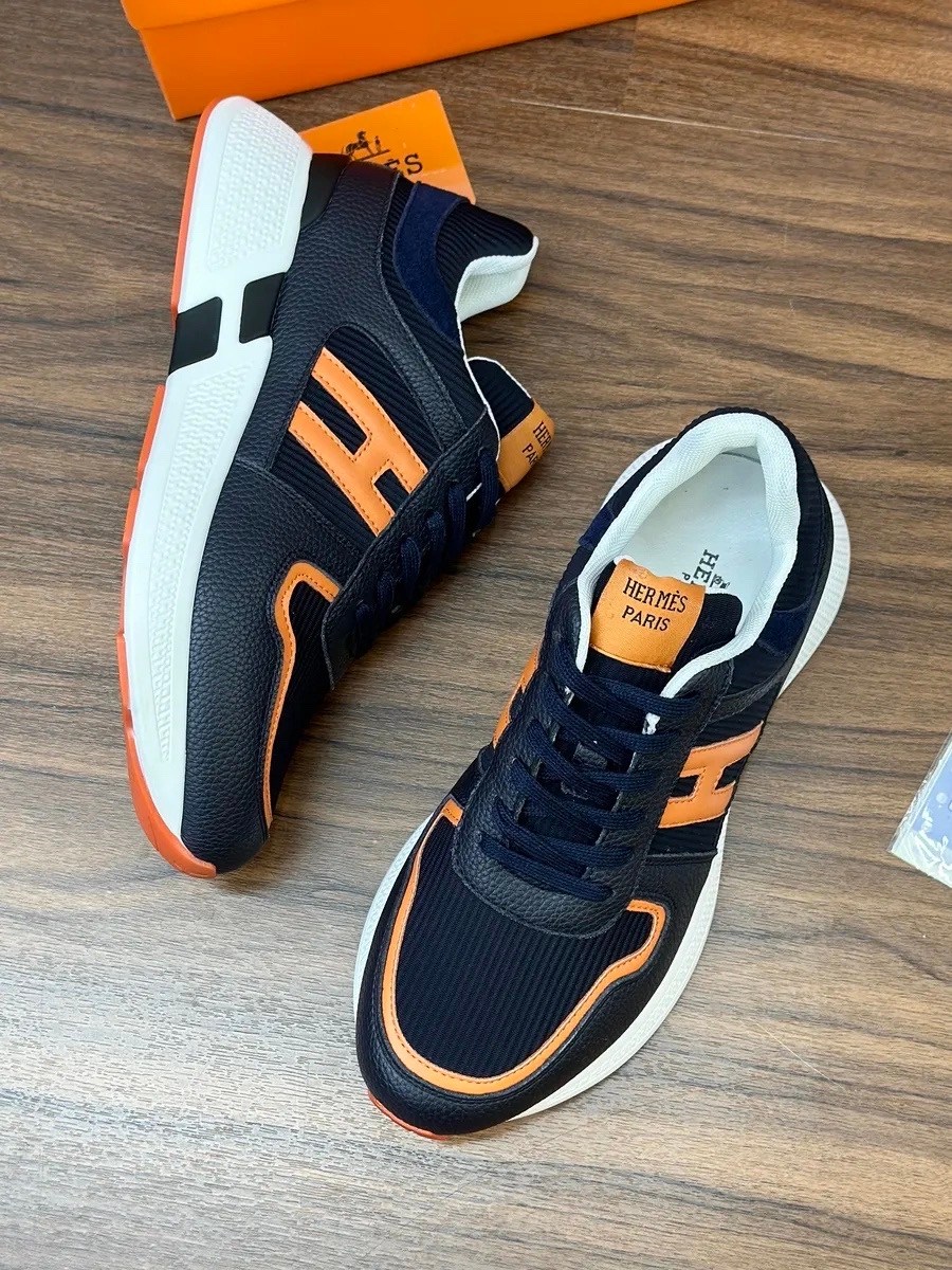кроссовки hermes,кроссовки hermes мужские,мужские кроссовки hermes navy,кроссовки hermes оригинал,мужские комбинированные кроссовки hermes