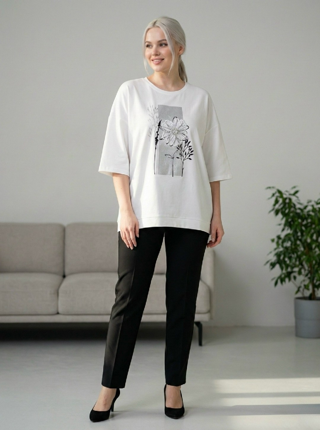 женская туника,трикотажная туника,джемпер,кофта женский,одежда для женщин