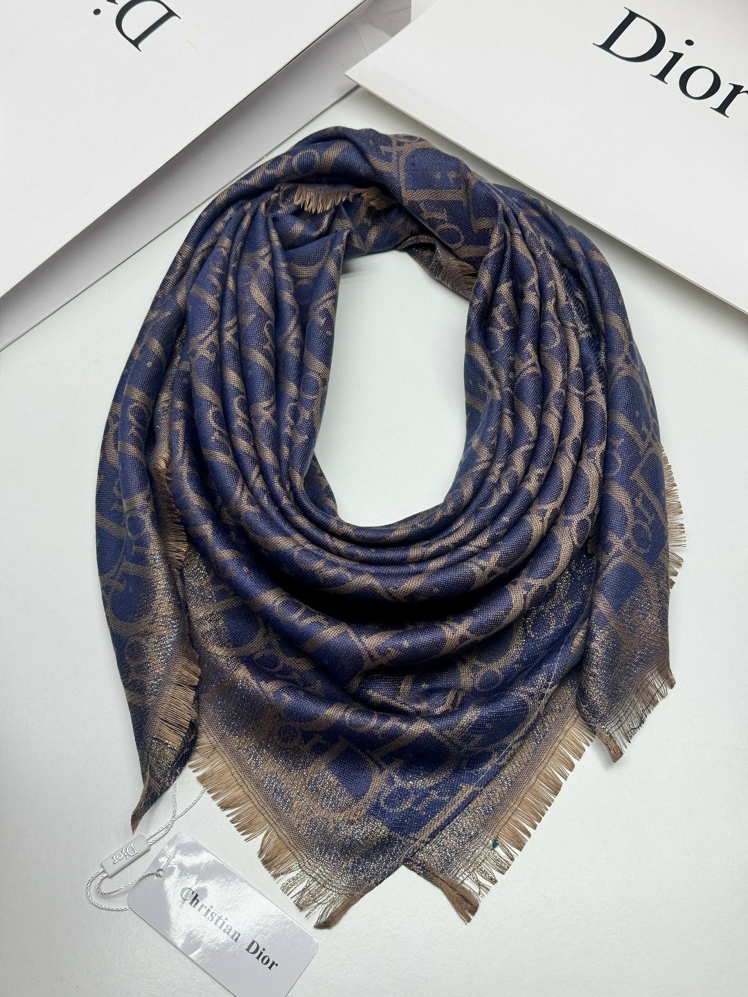 кашемировый шарф кристиан диор,брендовый платок,платок кашемировый,платки и шарфы,женский шарф