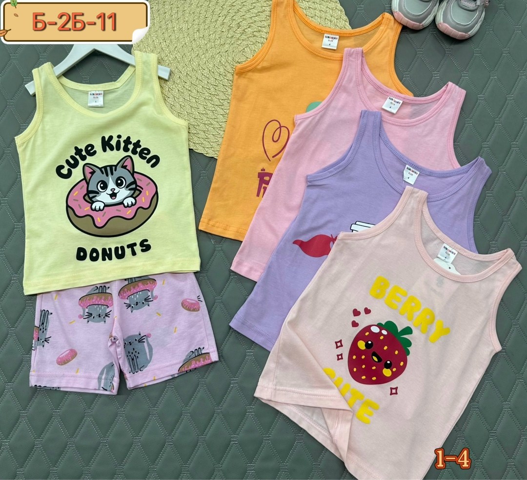 детские костюмы,майка для девочек,,одежда для девочек,коcтюм на девочку