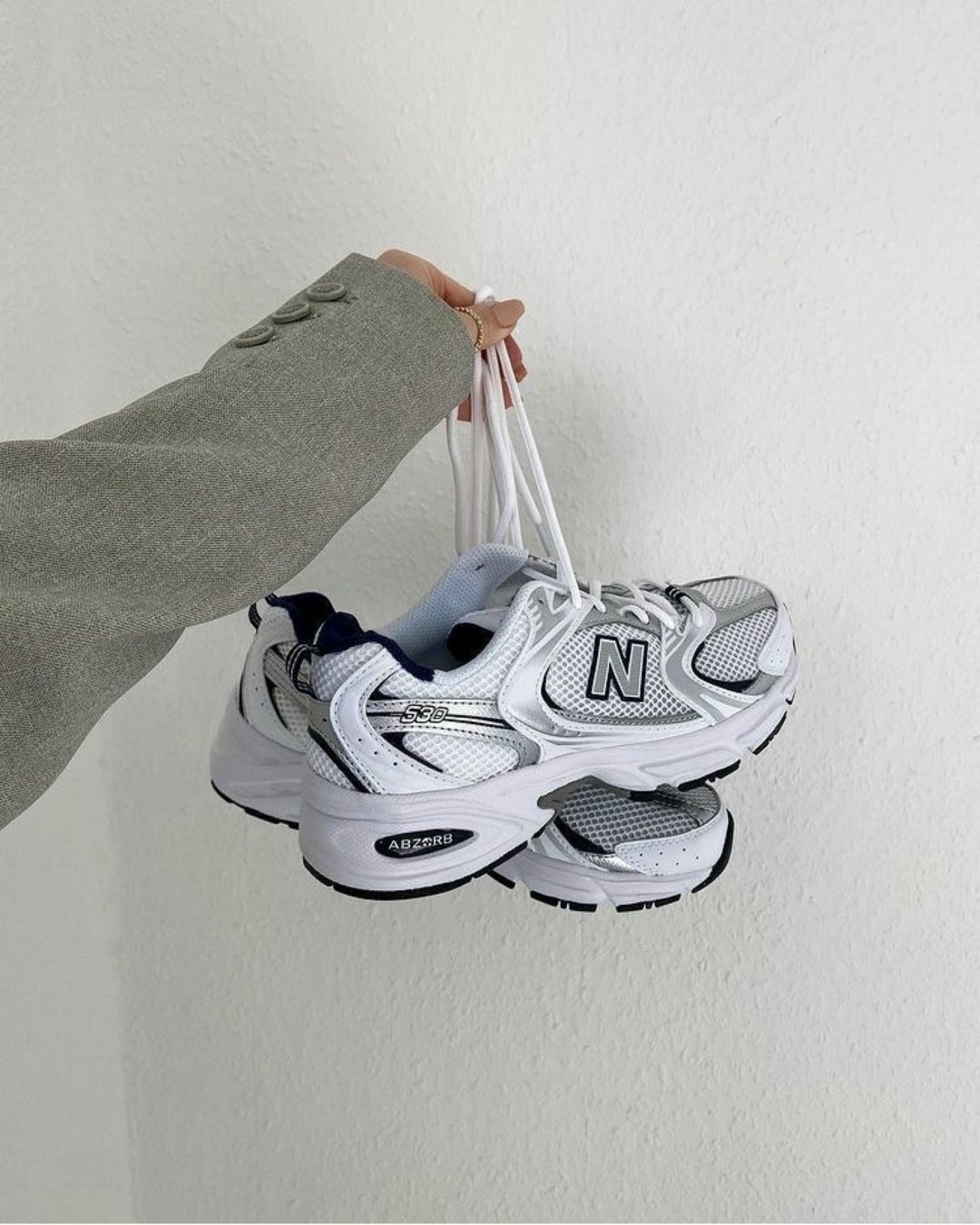 кроссовки new balance,кроссовки,кроссовки new balance 530,белые кроссовки,new balance 530 "white silver navy"