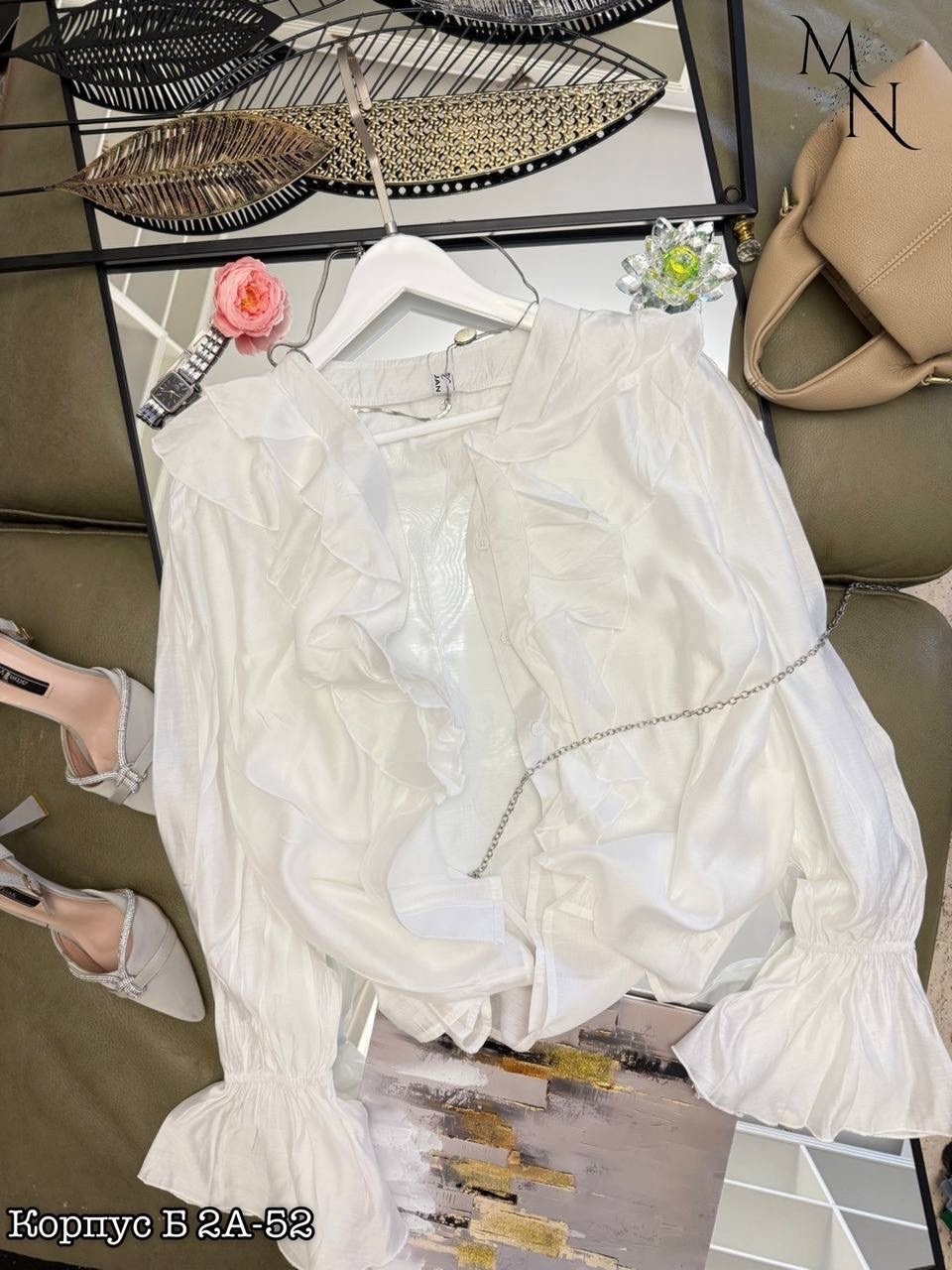 блуза vizavi 717 красный,элегантная блузка,блузка с оборками,женская блузка,женская элегантная блузка