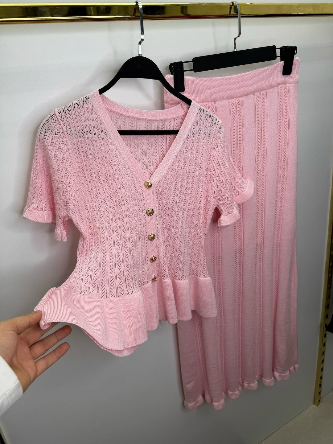 костюм трикотажный с юбкой макси emberens,трикотажный костюм,костюм трикотажный с юбкой,костюм с юбкой,женский костюм