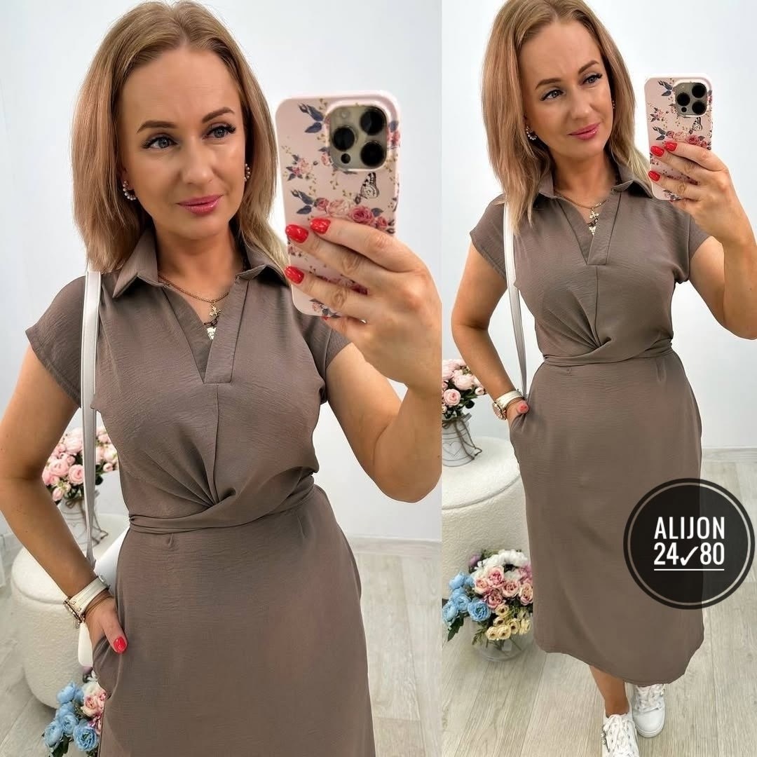 платье женский летний,платья платье летнее,женское летнее платье с поясом,платье стильное,платье женские