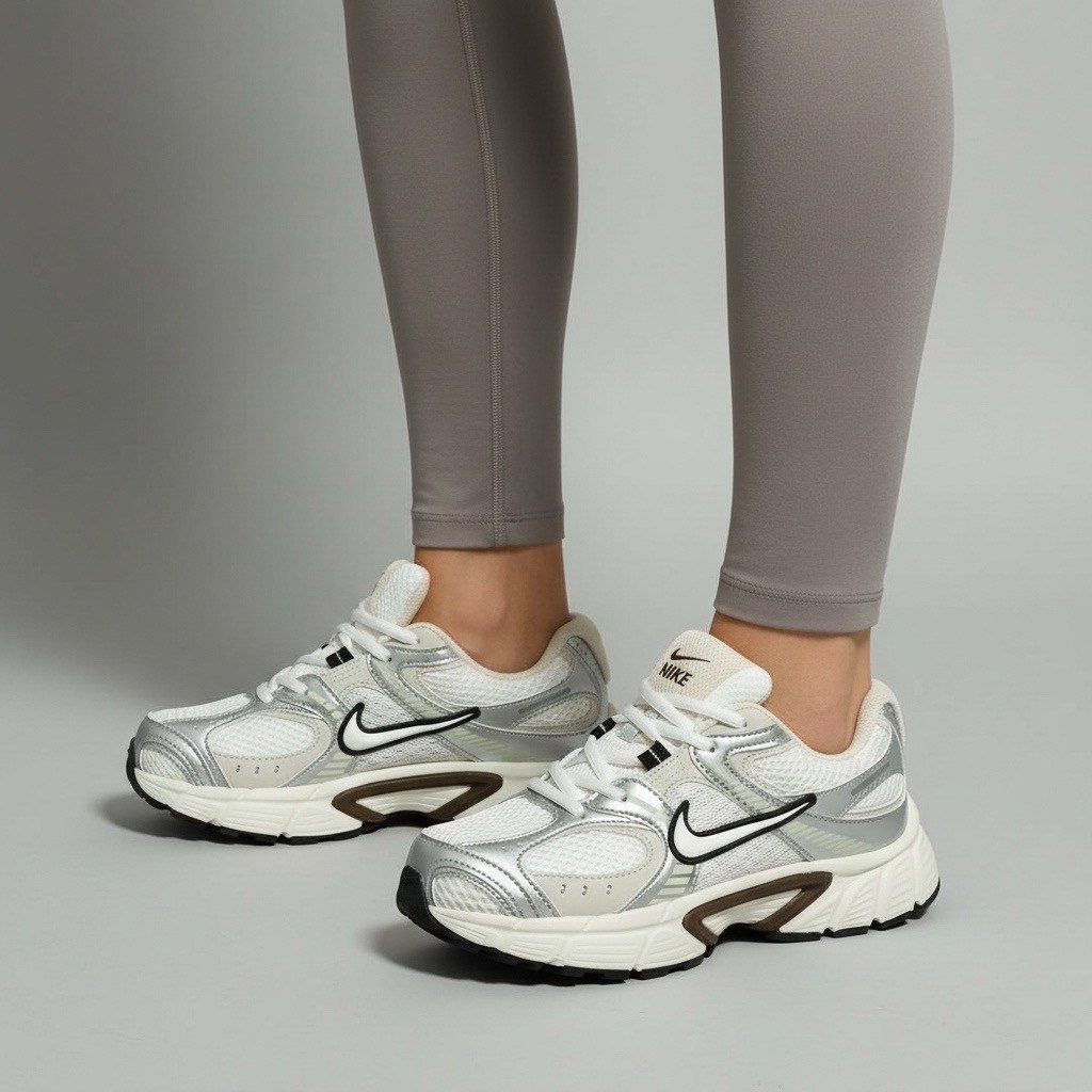 кроссовки женские nike,кроссовки nike,женские кроссовки,,кроссовки nike v2k run ретро прилив сетка дышащий бег