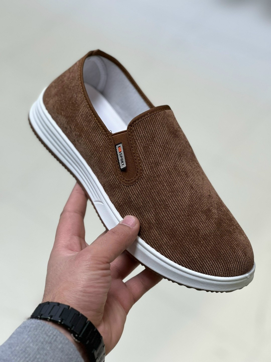 ,мужские слипоны,парусиновая ,повседневная ,тканевые слипоны мужские