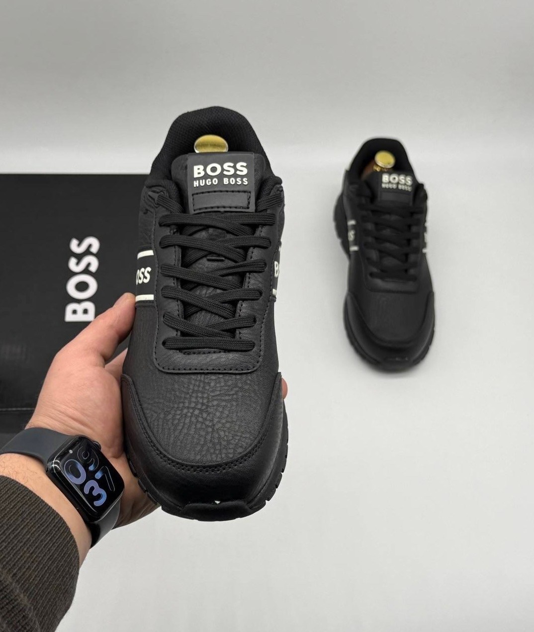 мужские кроссовки boss,кроссовки boss,кроссовки hugo boss,кроссовки мужские hugo boss 43,кроссовки босс черные