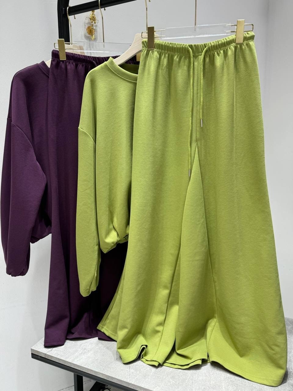 костюм повседневный,костюм женский,костюм женский с брюками палаццо,костюм трикотажный,комплект костюм