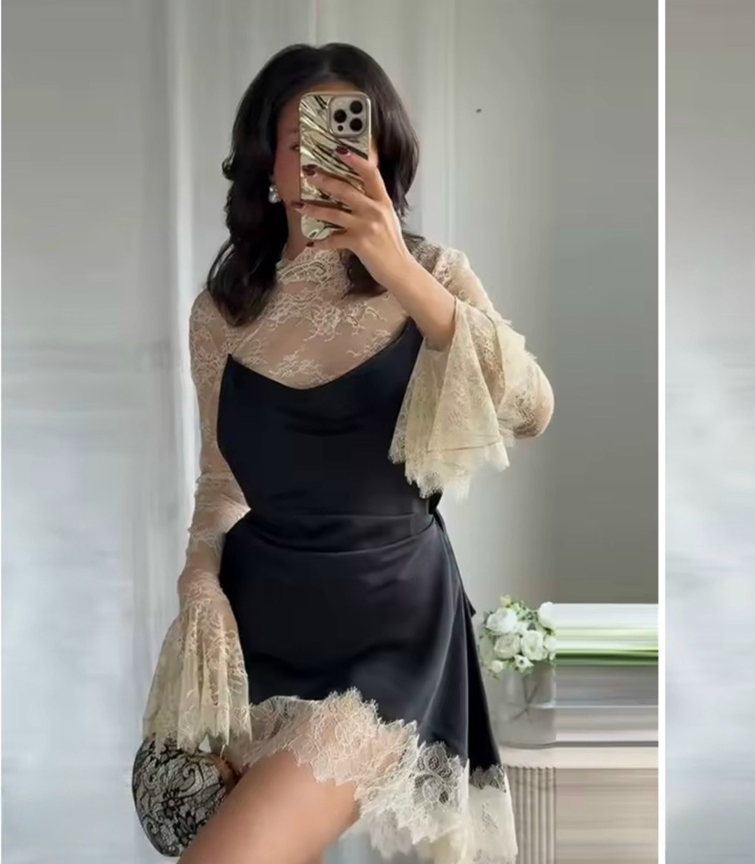 платье,женщины в кружевных комбинациях,кружево,кружевная ночная сорочка