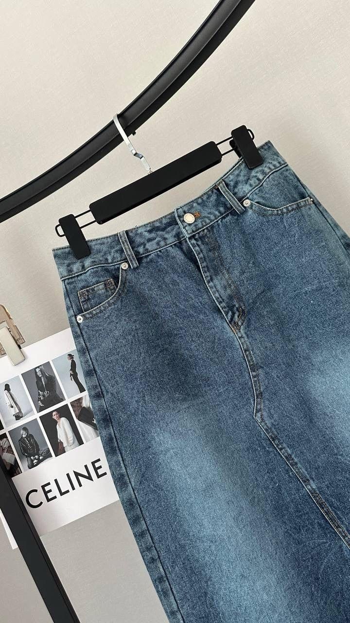 джинсовая юбка женская с высокой талией,юбка джинсовая женская,джинсовая юбка длинная,джинсовая юбка,женская длинная джинсовая юбка с разрезом и высокой талией в корейском стиле