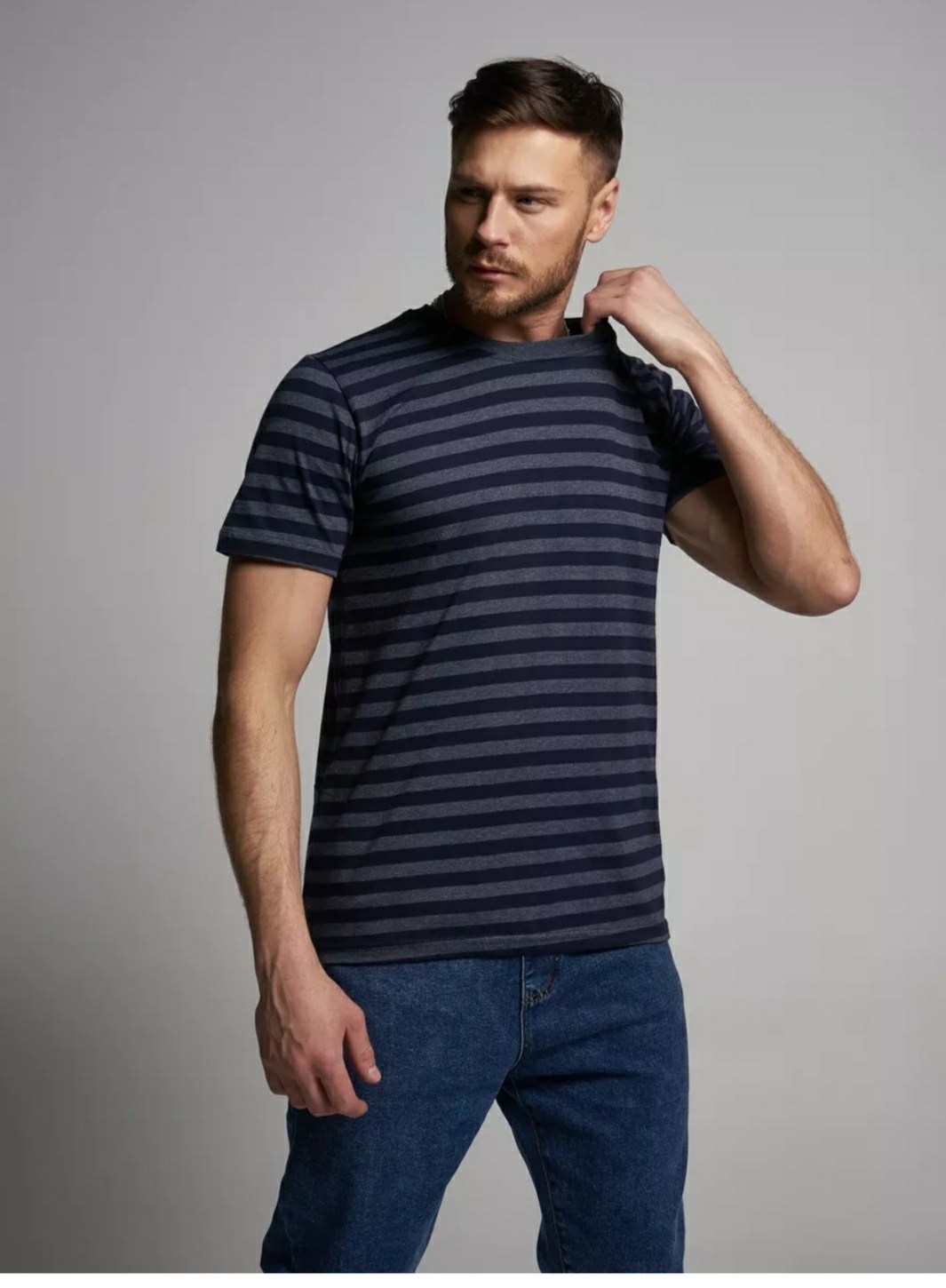 мужская футболка,футболка в полоску больших размеров,футболка,футболка в полоску,футболка мужская в полоску
