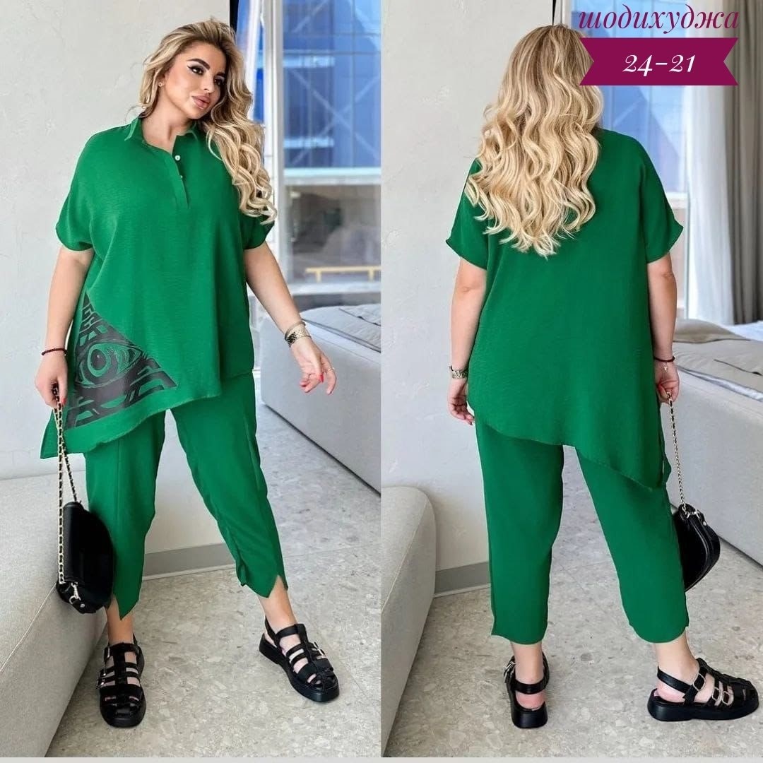 костюм женский больших размеров,летние брючные костюмы,костюм двойка летний брючный,остин костюмы женские,костюм женский брючный с туникой больших размеров