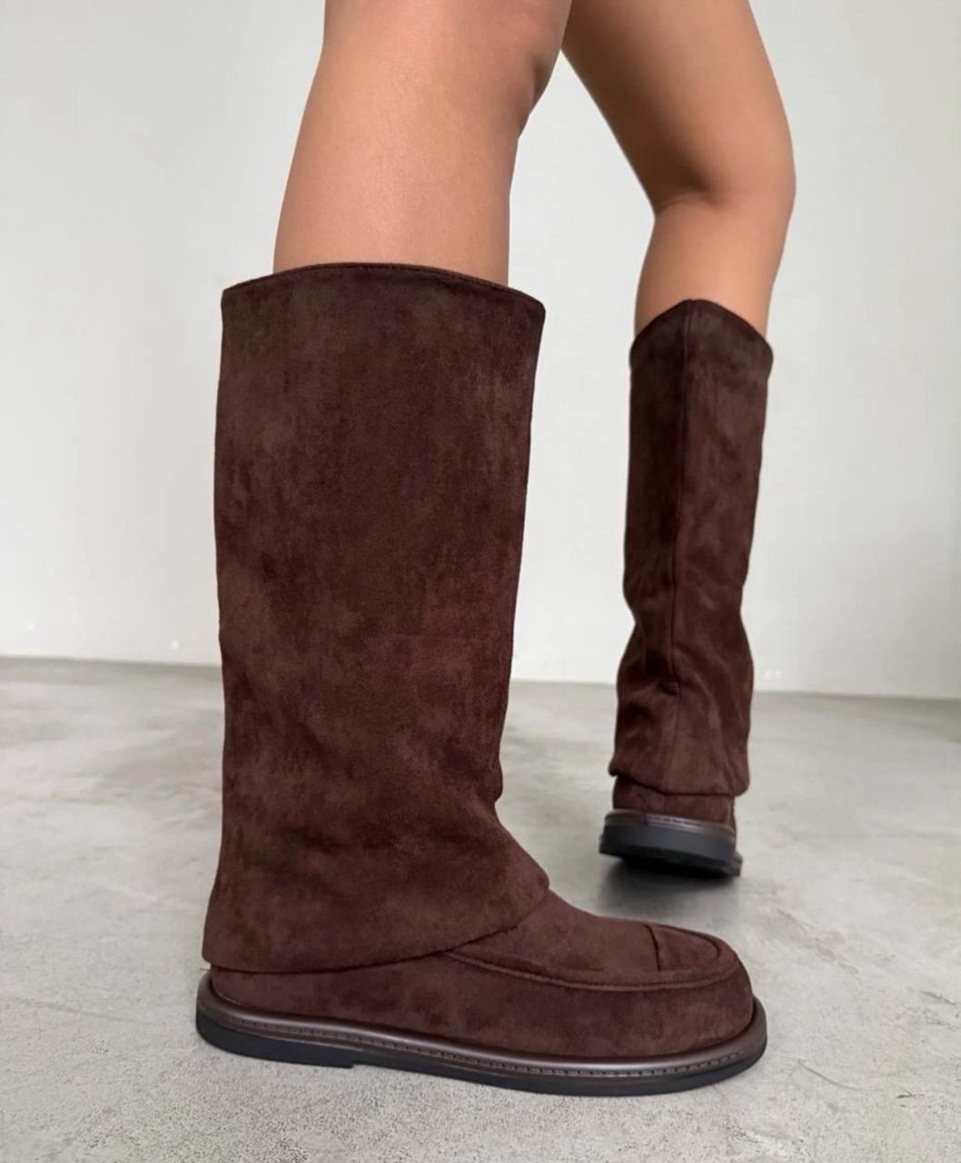 сапоги женские демисезонные замшевые j.macabu,сапоги замша,сапоги женские демисезонные замшевые,замшевые сапоги,сапоги женские демисезонные замшевые j.macabu цвет черный