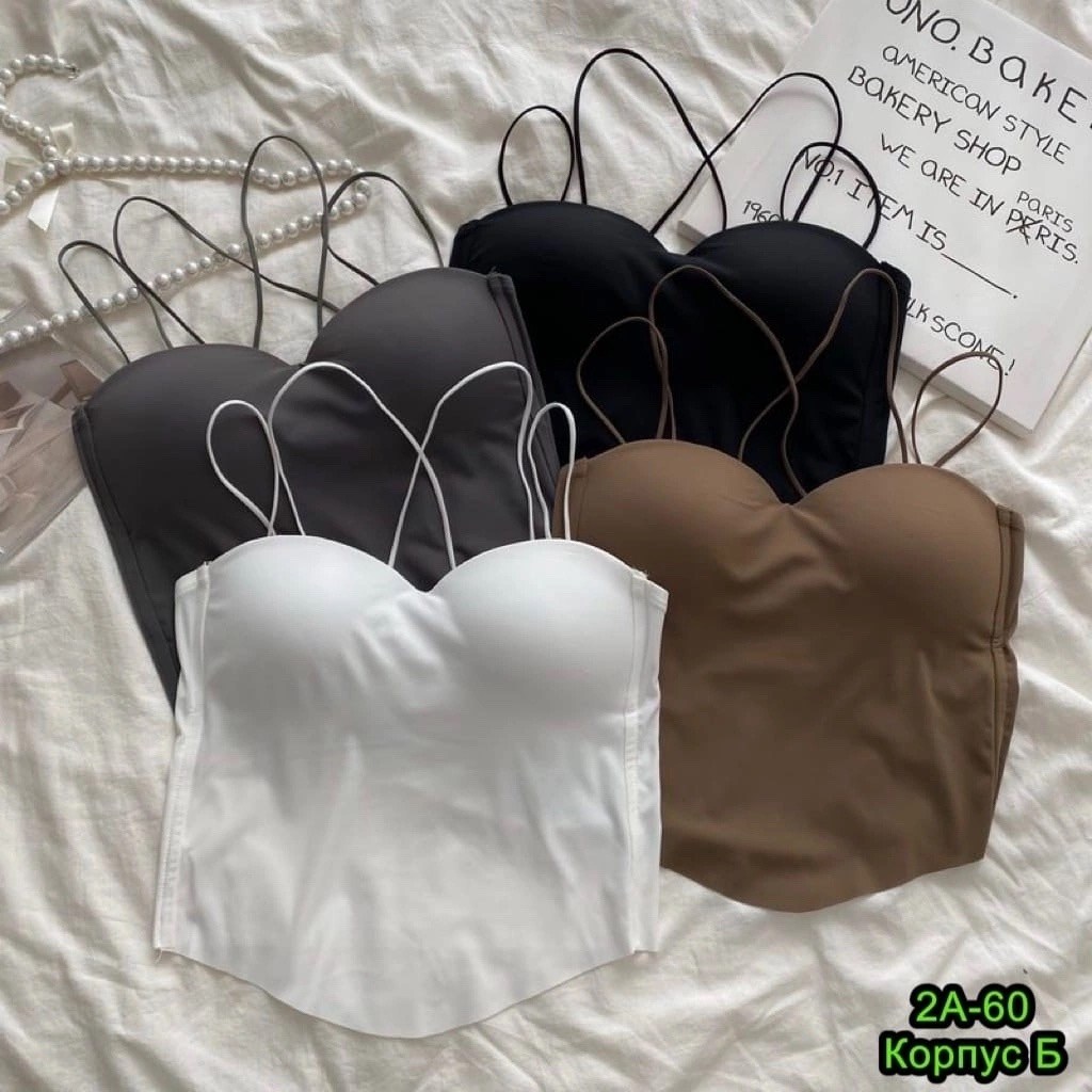 топ женский на бретельках с чашками,топ бюстье женский,топ бюстье,топик с чашками,женские топы