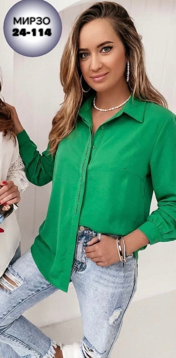 женская блузка,рубашка женская,рубашка женская зелёная,рубашка повседневная,рубашка зеленая