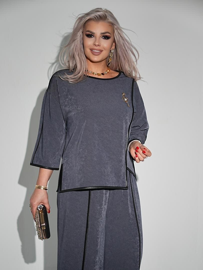 костюм праздничный двойка с брюками nazikay 347407597,костюм брючный оверсайз allaviя,костюм с брюками,костюм брючный,костюм брючный женский