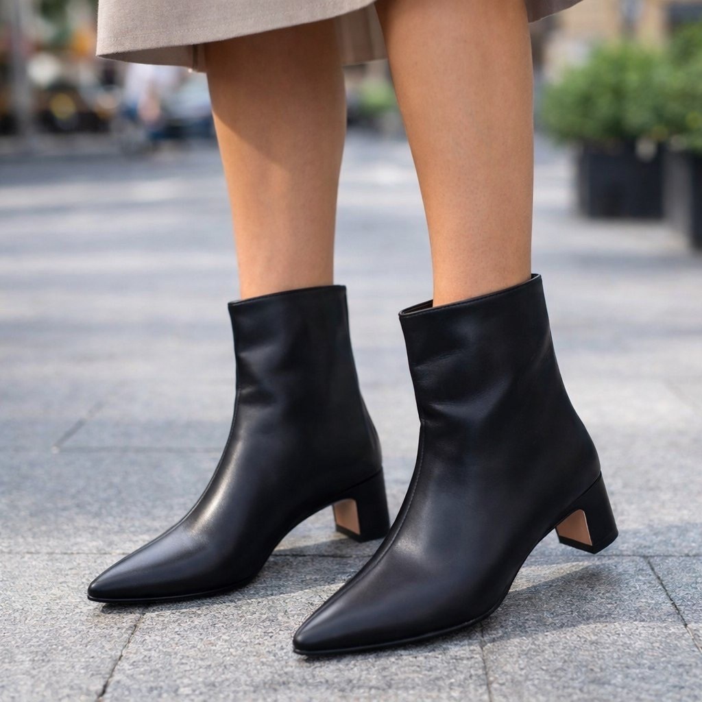 ботильоны женские,ботильоны,черные ботильоны,каблуки,полусапоги