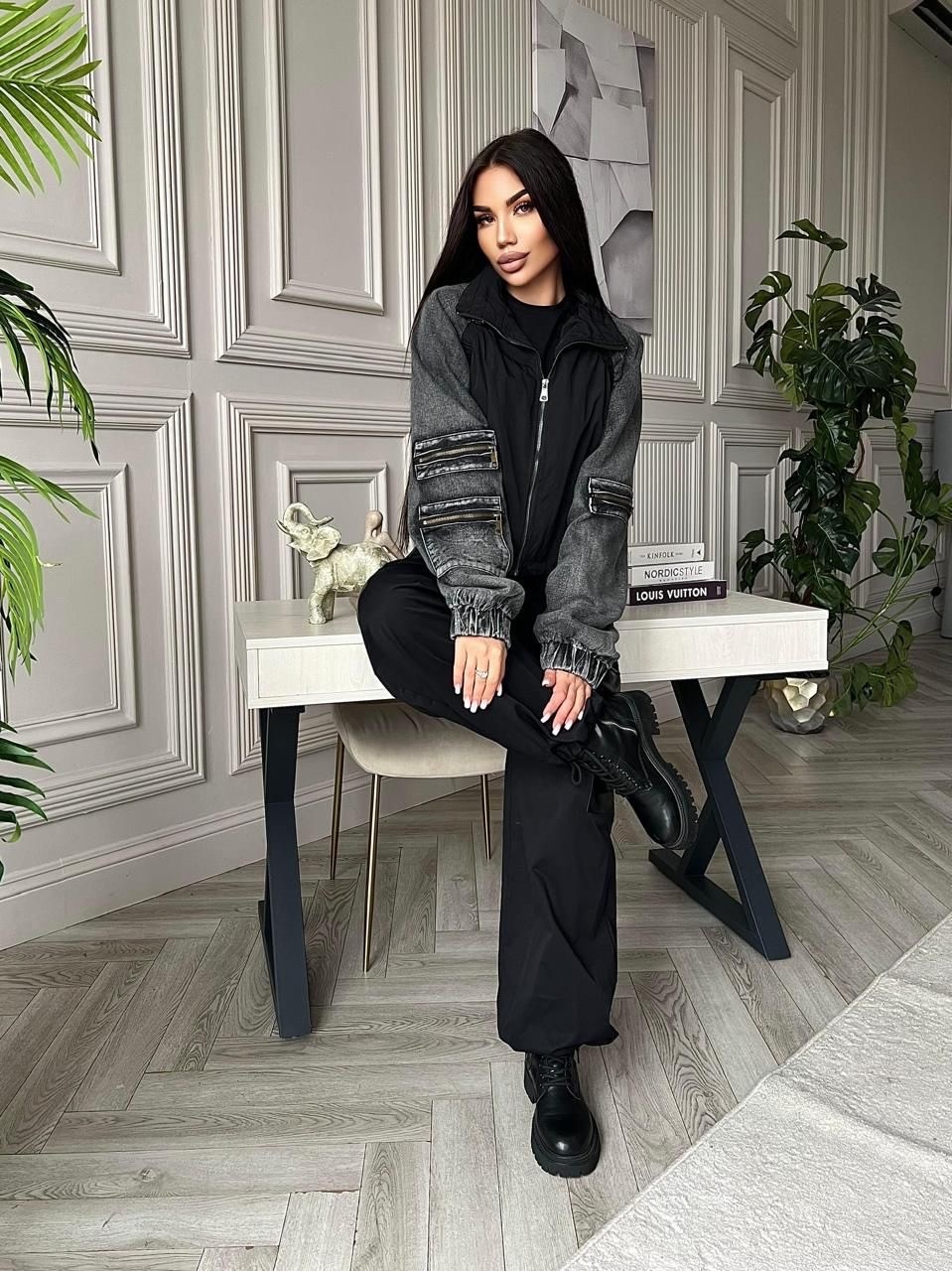 куртка стильная,куртка комбинированная,легкая куртка,куртка,женская куртка