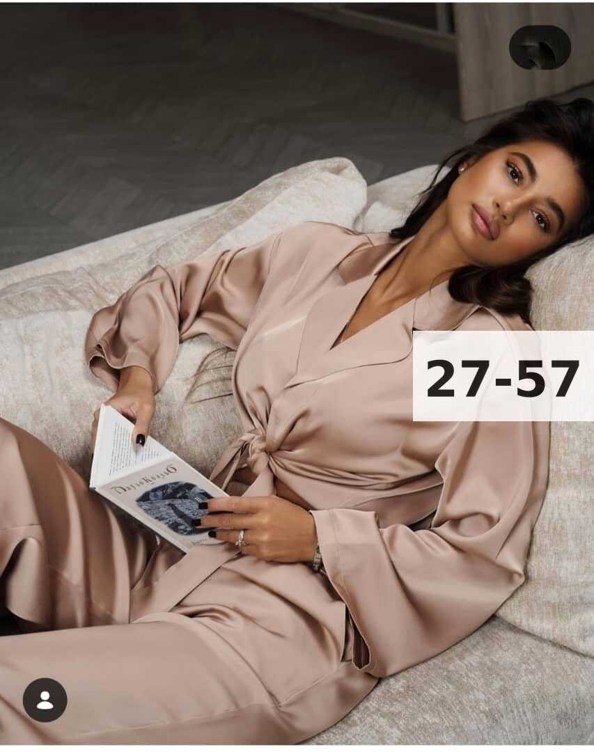 костюм в пижамном стиле,шёлковый костюм в пижамном стиле,атласный костюм,атласный костюм женский в пижамном стиле,костюм брючный