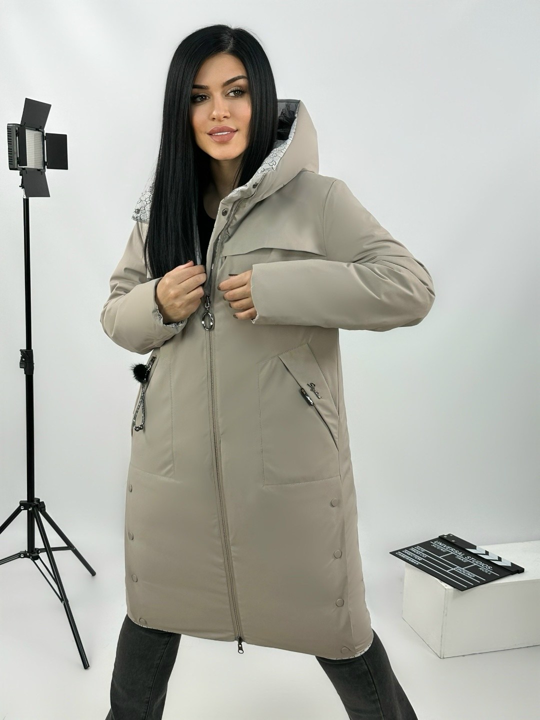 куртка женская,женские пуховики,женская зимняя куртка,двусторонняя курточка,куртка демисезонная