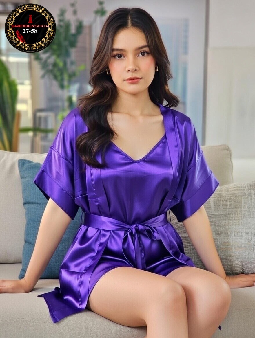 пеньюар халат домашний шелковый,халат шелковый,атласный халат,халат домашний шелковый большие размеры пеньюар,женский атласный халат