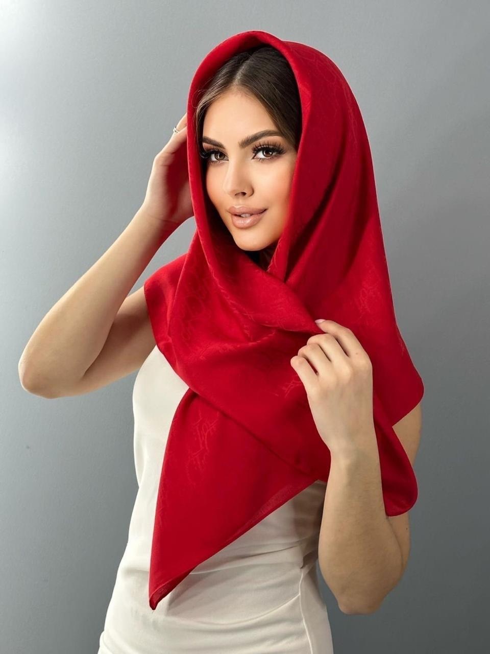 платок шелковый женский диор,брендовый платок,платок на шею однотонный,платок шелковый однотонный,шелковый платок шанель