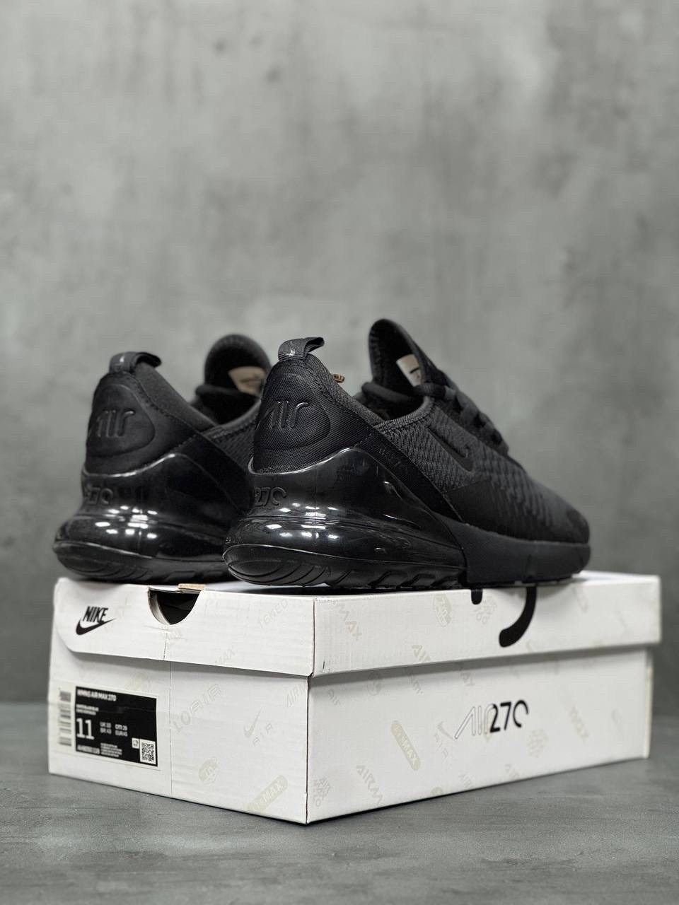 мужские кроссовки nike air max 270,кроссовки nike air max 270,nike air max 270,кроссовки,nike air max 270 triple black