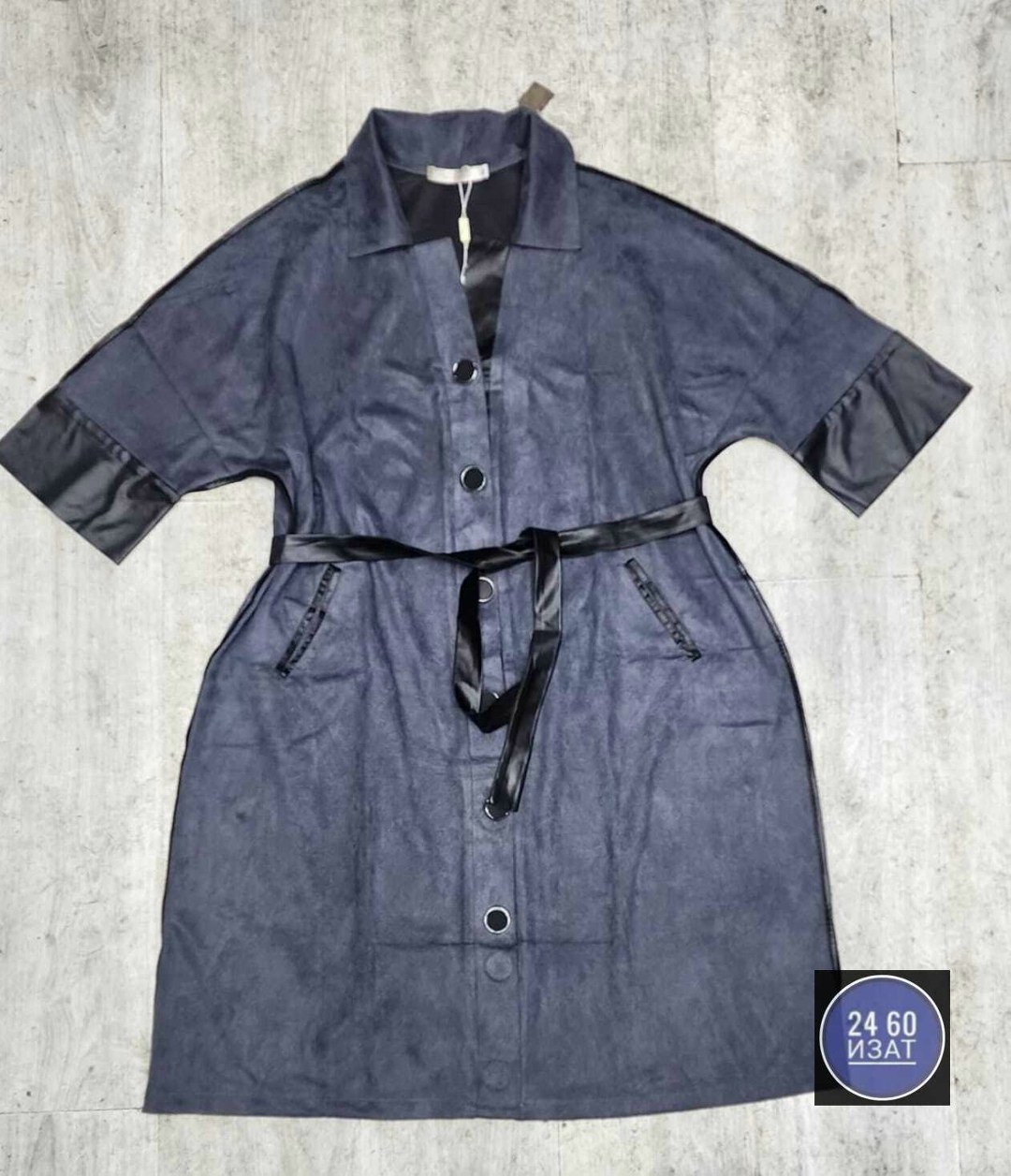 джинсовый плащ ju-6867-2,джинсовый плащ женский,плащ из натуральной замши,женские джинсовые пальто,замшевый плащ