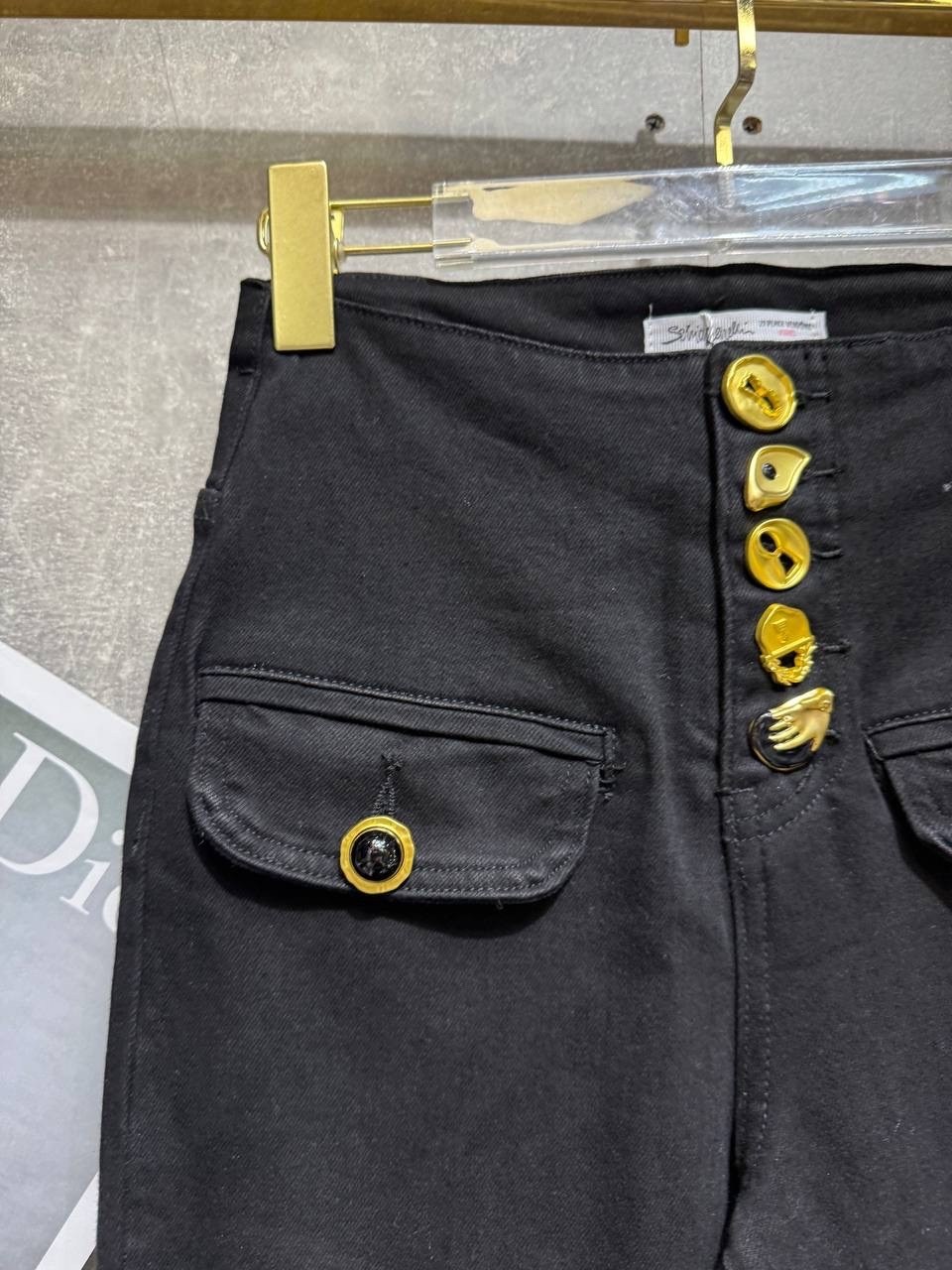 брюки balmain,джинсы брюки,брюки balmain женские,balmain джинсы женские черные,брюки зауженные