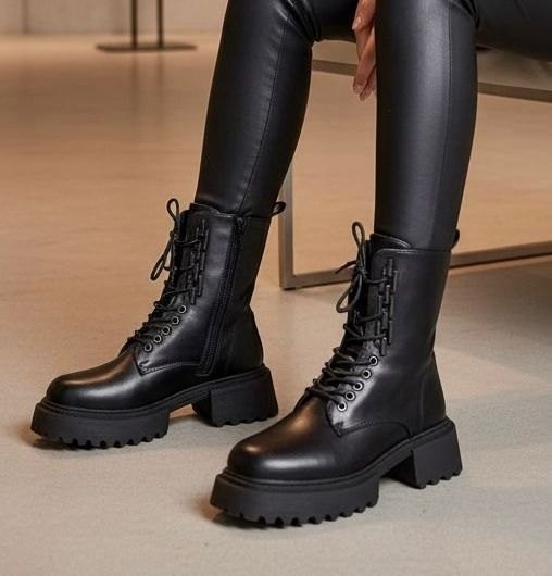 ,женские ботинки,ботинки,черные ботинки женские,ботинки черные