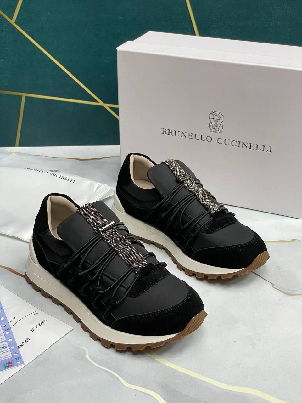 кроссовки brunello cucinelli замшевые,кроссовки brunello cucinelli,brunello cucinelli кроссовки женские,комбинированные кроссовки brunello cucinelli,кроссовки brunello cucinelli коричневый