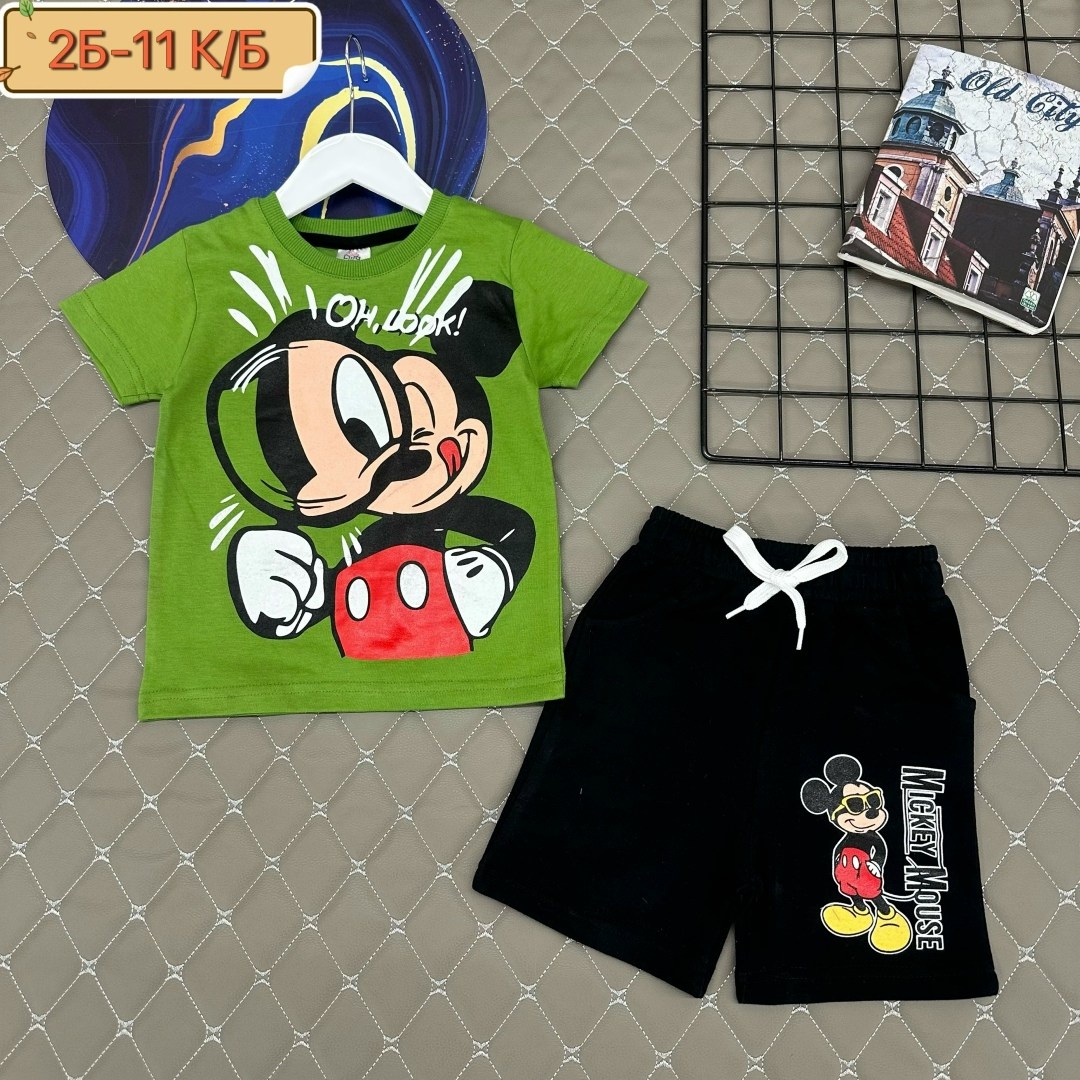 комплект одежды для мальчика,костюм для мальчика летний,костюм зара с микки маусом для мальчика, для мальчиков,комплект детской одежды для мальчика