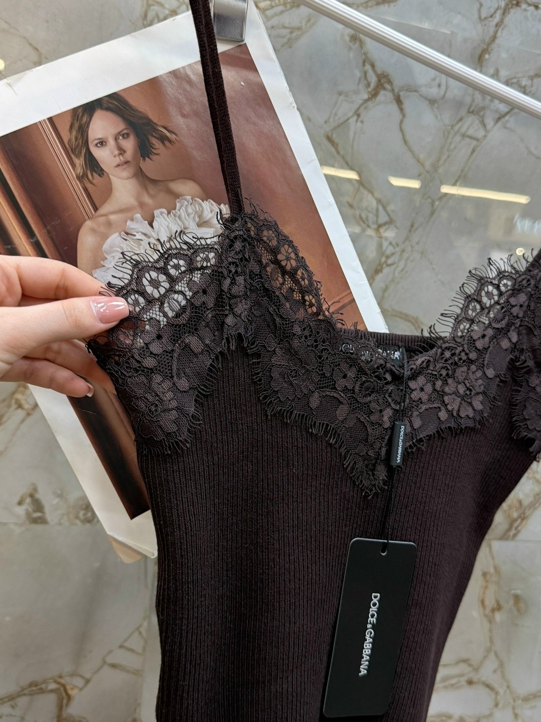 майка с кружевами,топ женский,топ с кружевом,кружевной топ intimissimi top коричневый,топ женский кружевной