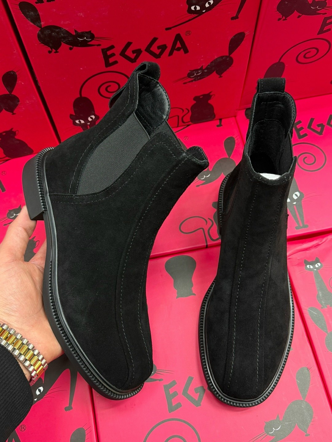 замшевые ботинки челси boss calev коричневый,,ботинки челси,ботинки челси экко мужские,ботинки челси мужские