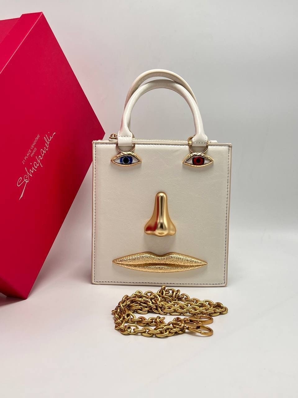 сумка женская schiaparelli,сумка-тоут schiaparelli,сумка schiaparelli,сумка женская shiaparelli & salvador dali,брендовая женская сумка