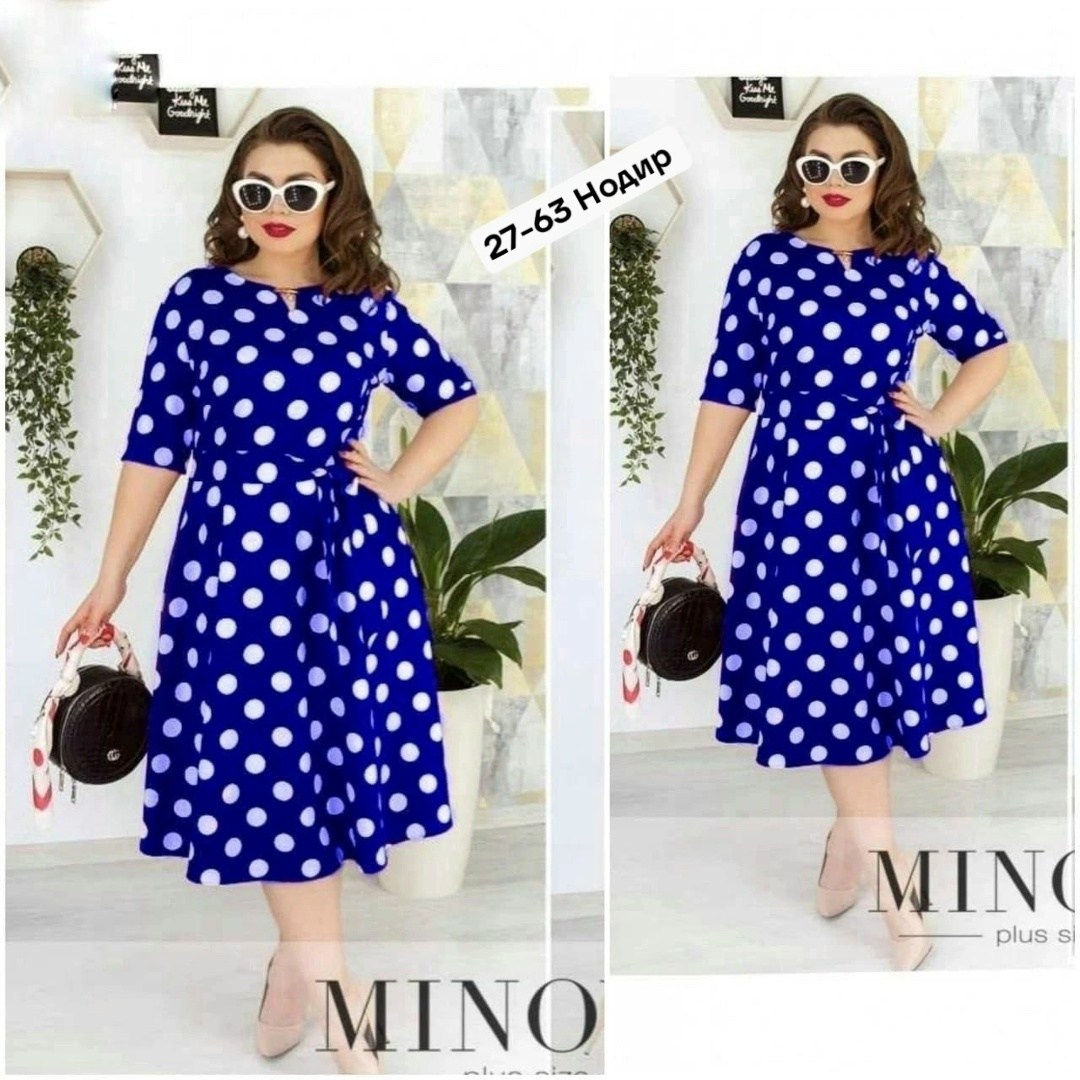 женское платье в горох,платье женское,платье,платье большие размеры,платье женское больших размеров