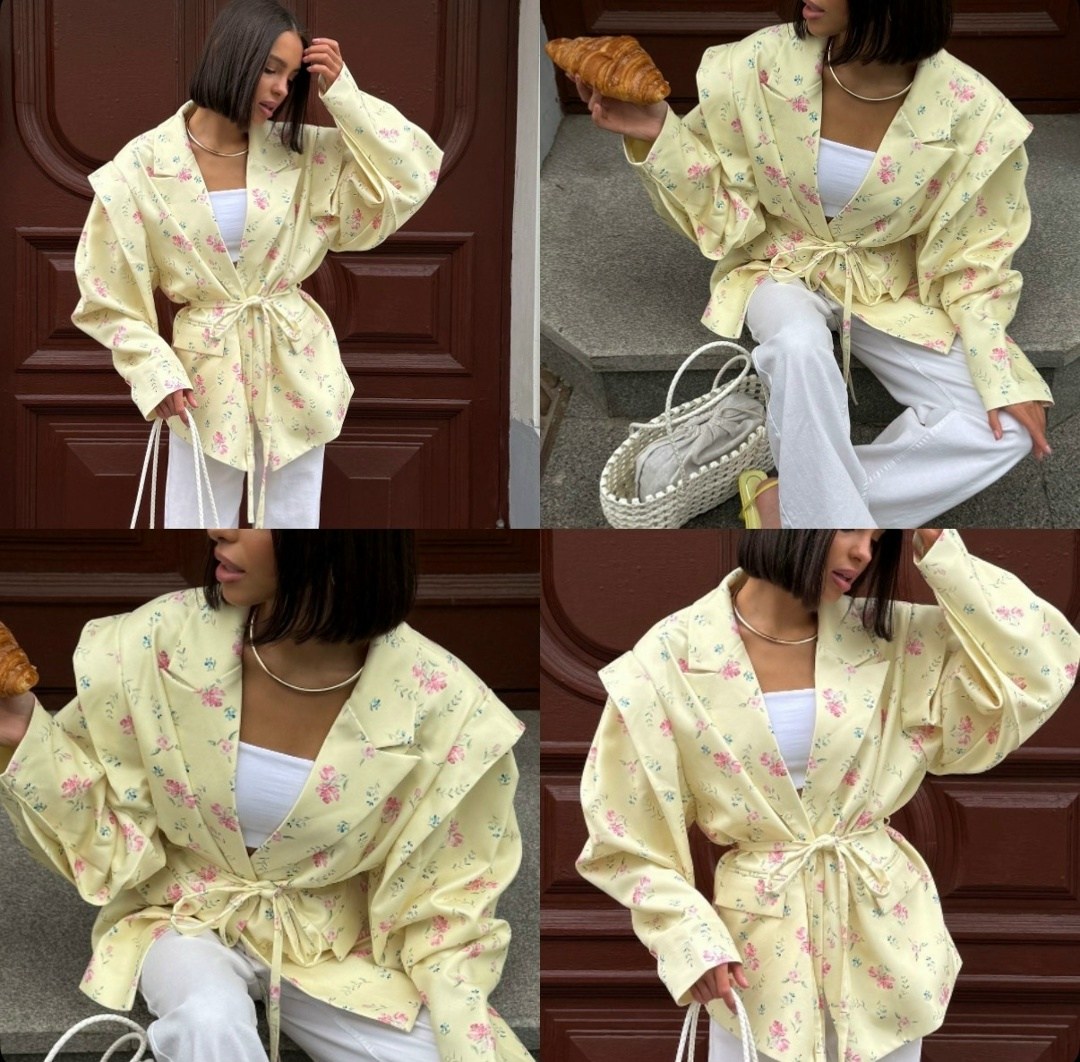 пиджак оверсайз в цветочек marysh collection,пиджак оверсайз с цветочным принтом leroy style,пиджак с цветочным принтом,жакет с цветочным принтом,пиджак оверсайз женский