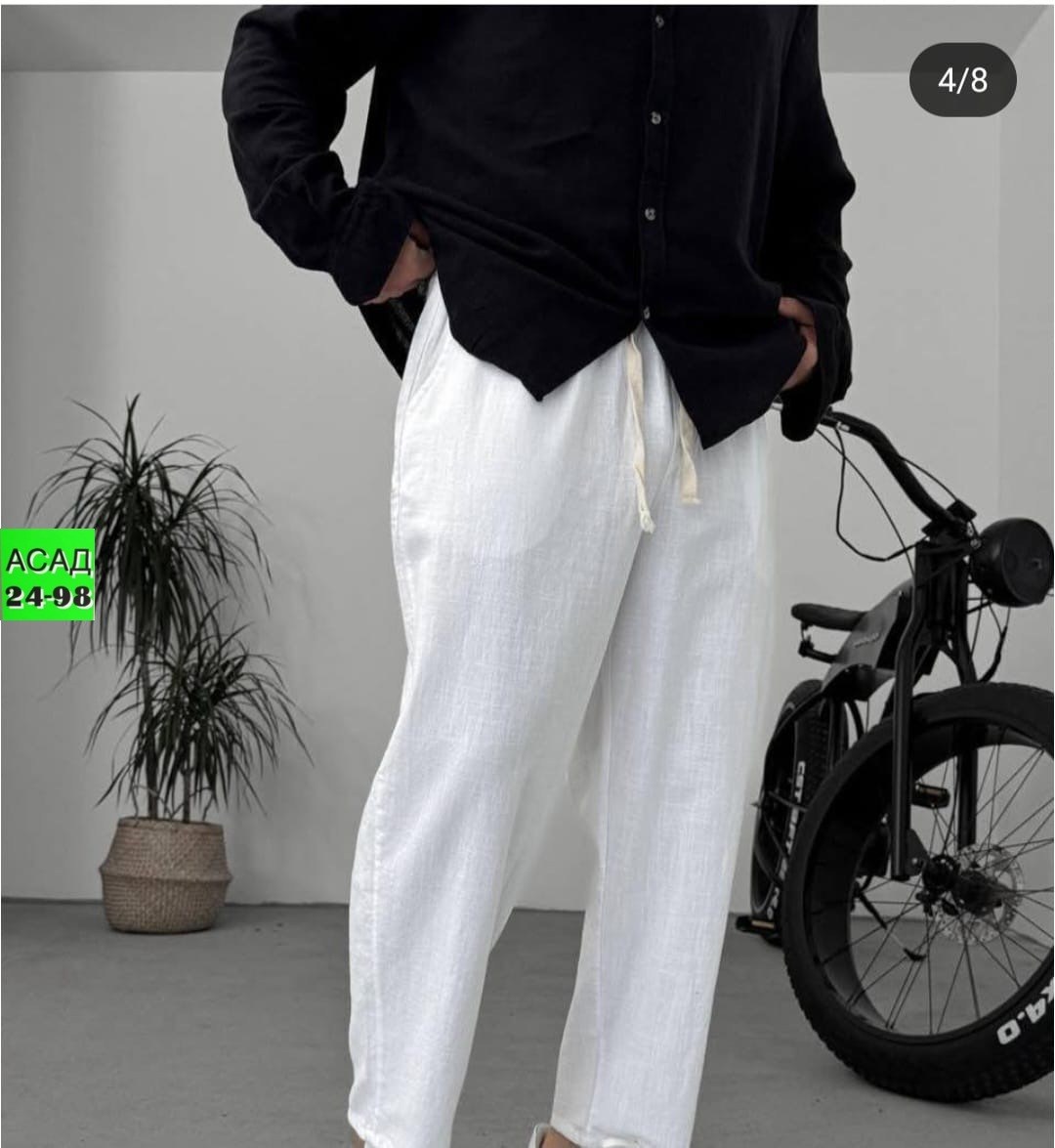 брюки льняные мужские,мужские штаны,мужские летние брюки,штаны льняные мужские,брюки мужские