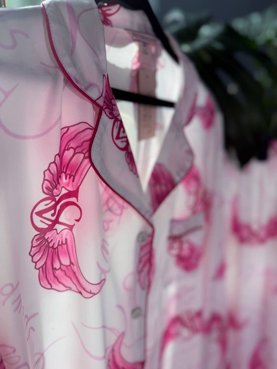 шелковый домашний костюм в пижамном стиле,шелковый костюм в пижамном стиле trend.collection 232120803,шелковый костюм в пижамном стиле trend.collection,атласный костюм женский в пижамном стиле,костюм