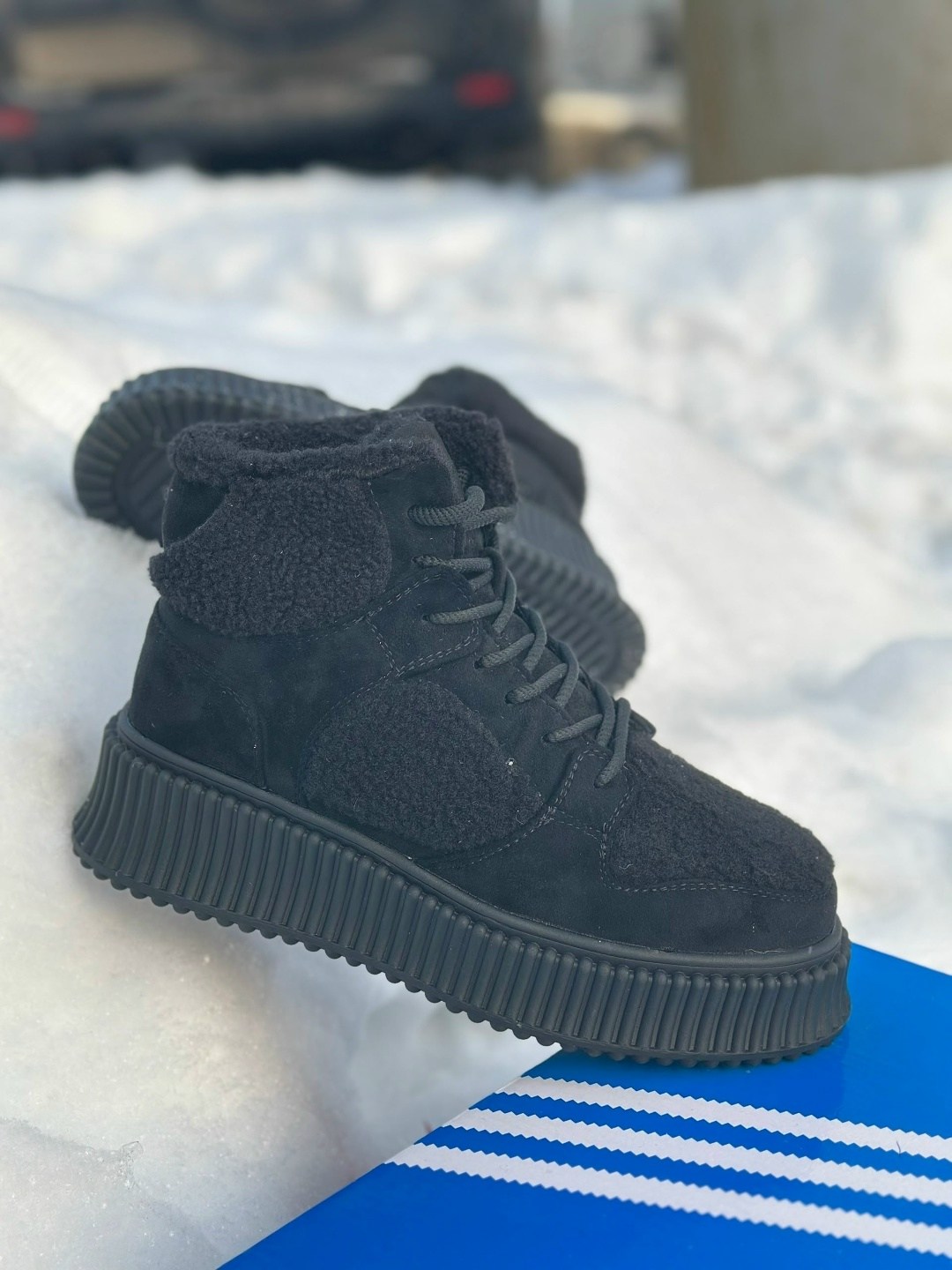 ,зимняя  женская,женские ботинки,женская ,зимние ботинки натуральная замша lukme 266139269