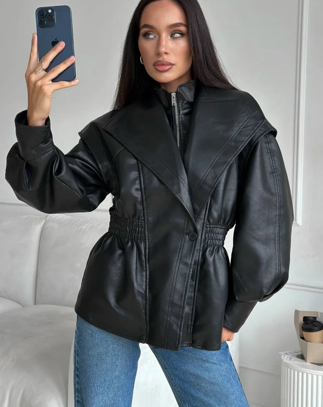 кожаная куртка,куртка женская из искусственной кожи,женская кожаная куртка,модная женская кожаная куртка из искусственной кожи,женская куртка