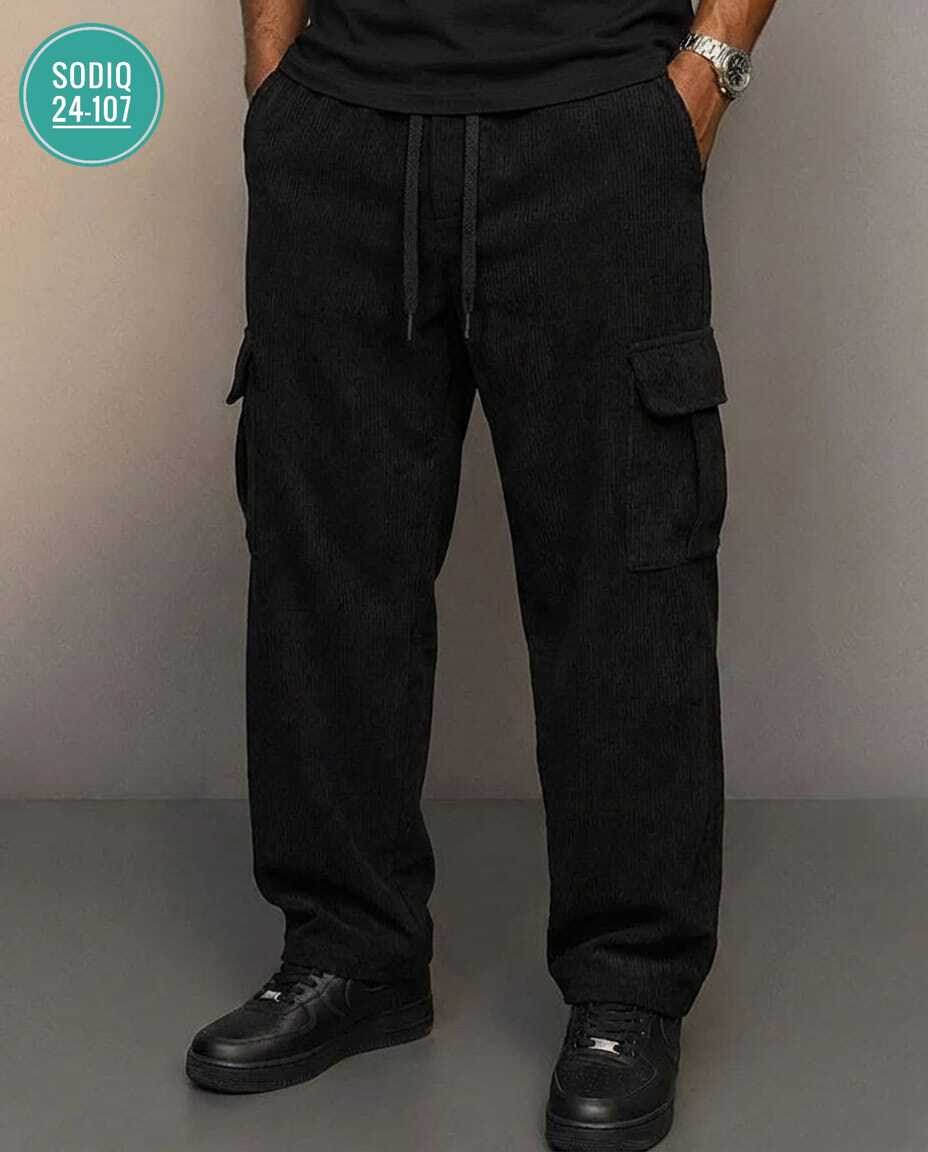 вельветовые штаны карго,мужские брюки карго,брюках карго,брюки мужские,повседневные брюки карго
