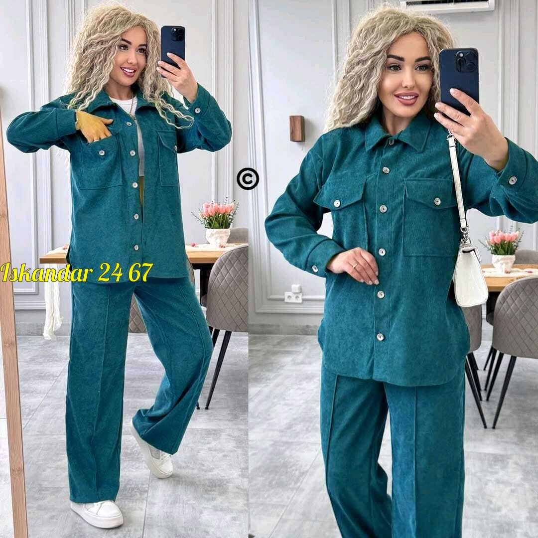 костюм двойка вельвет,женский костюм двойка,вельветовые костюмы женские рубашка и штаны,костюм женский,костюм женский брючный