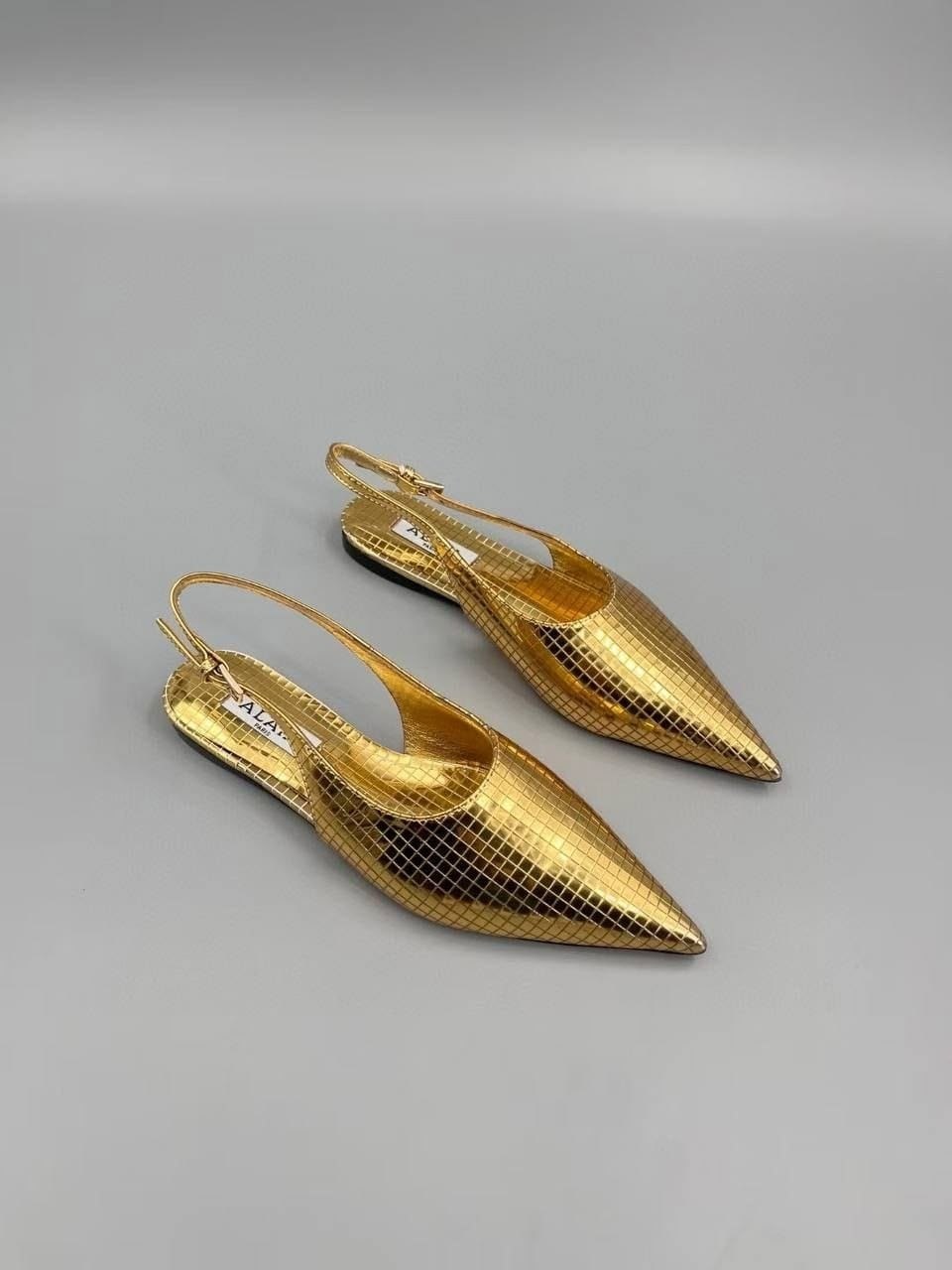 босоножки alaia,дизайнерская ,мюли женские,,кожаные босоножки