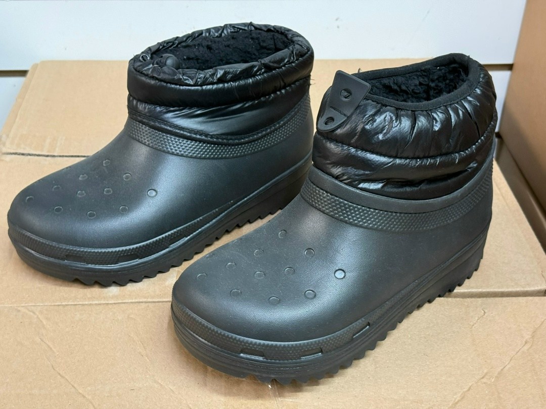 ,ботильоны крокс,crocs classic,женская ,crocs зимние сапоги