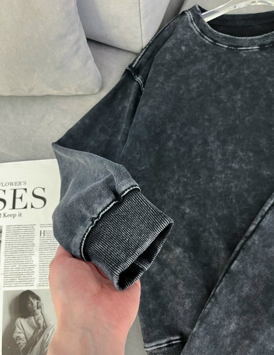 спортивный костюм варенка оверсайз b&ch 294285448,стильные костюмы,спортивный костюм,спортивный костюм варенка оверсайз b&ch цвет серый,спортивный костюм велюровый оверсайз