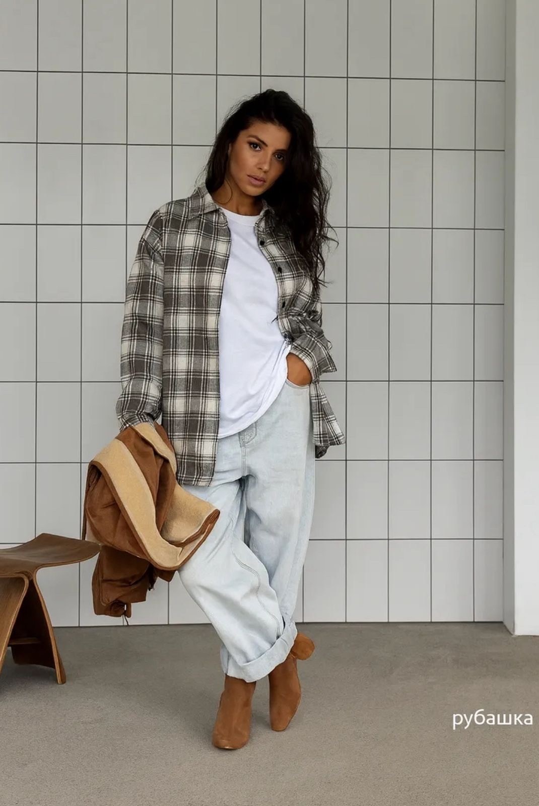 рубашка оверсайз удлиненная в клетку annemore,рубашка в клетку,рубашка в клетку оверсайз на кнопках,рубашка оверсайз в клетку удлиненная,рубашка оверсайз в клетку