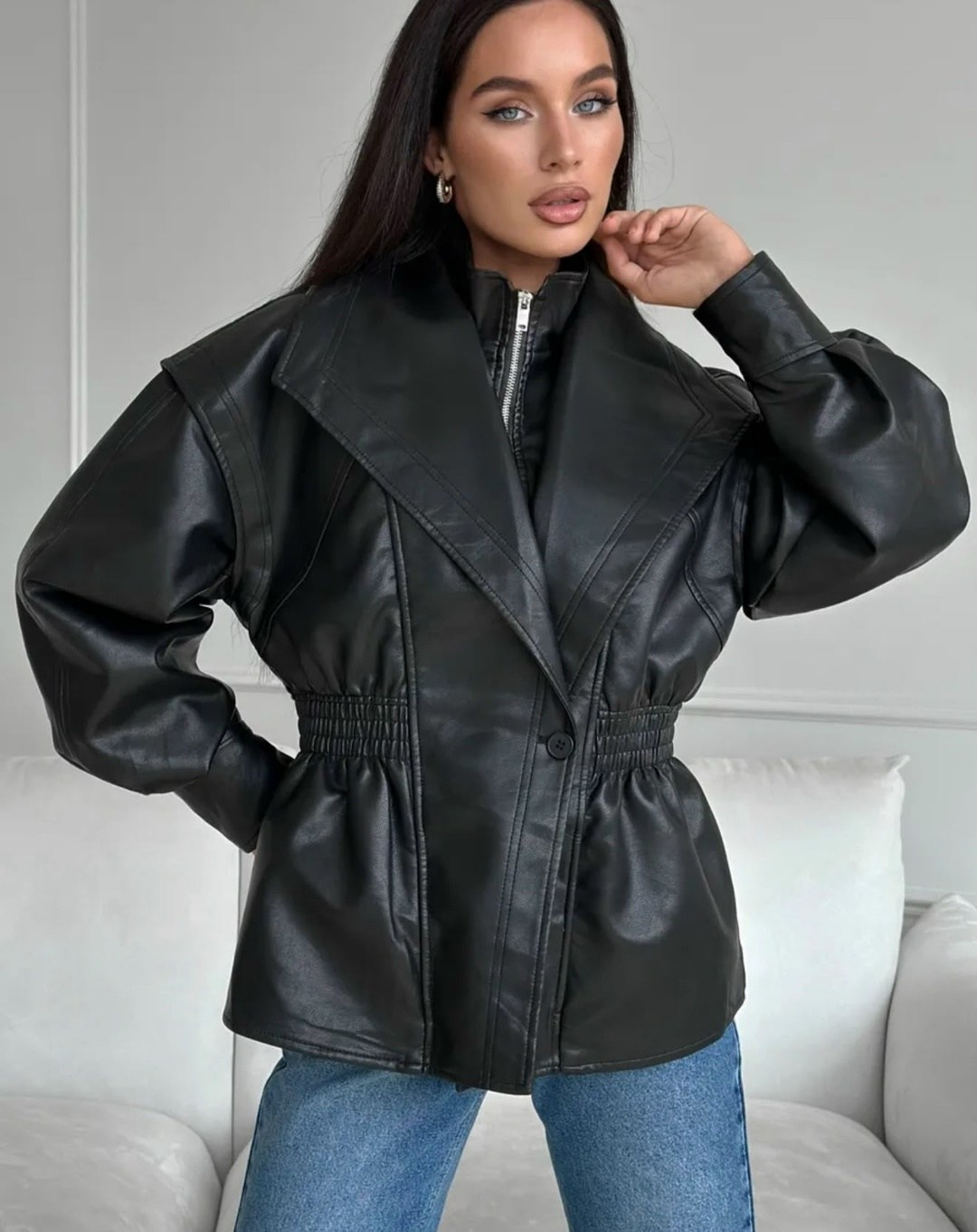 кожаная куртка,куртка женская из искусственной кожи,женская кожаная куртка,модная женская кожаная куртка из искусственной кожи,женская куртка