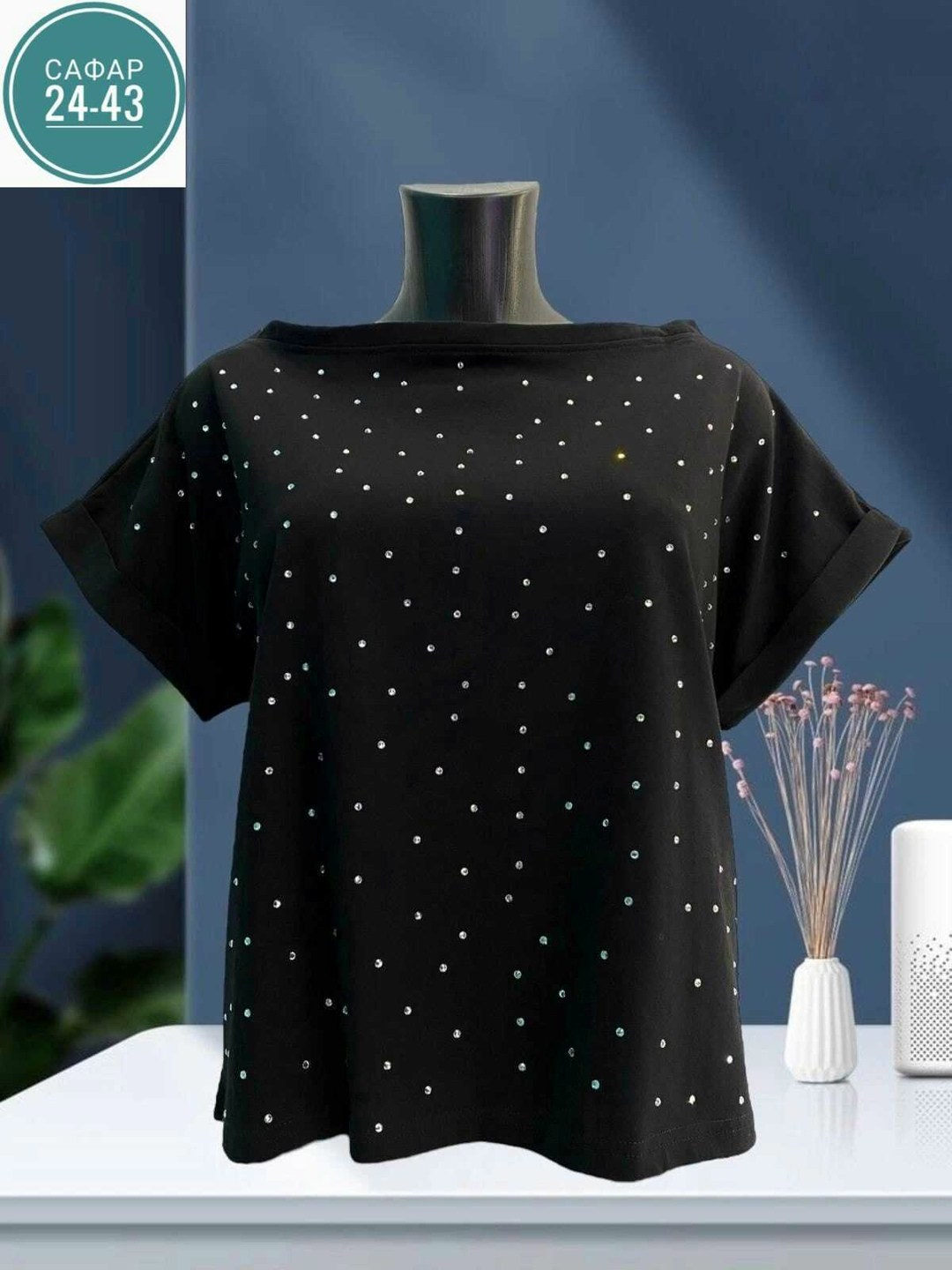 футболки женская,черная женская футболка,женская футболка со стразами, ,одежда женская