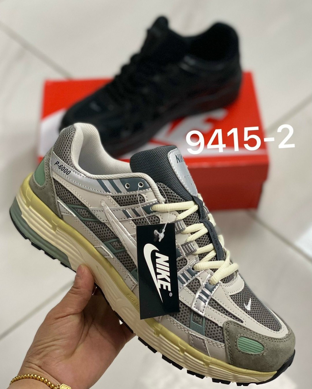 кроссовки nike p-6000 anthracite "smoke grey",кроссовки nike p-6000,кроссовки мужские p-6000 с низким верхом черный серый nike,кроссовки nike,кроссовки nike p-6000 premium anthracite smoke grey